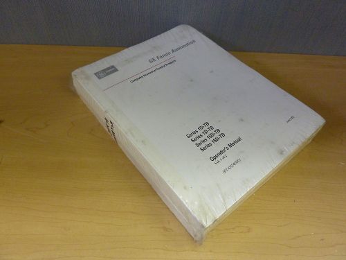 GE Fanuc Series 16i/18i/160i/180i-TB Operator&#039;s Manual 2 Volumes (11975)
