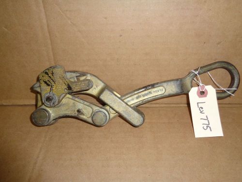 Klein tools  cable grip puller 4500 lb capacity  1685-20   5/32 - 7/8  lev775 for sale