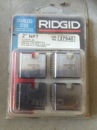 RIDGID 2&#034; NPT 37940 4-Pack !85A!