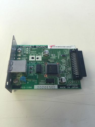 Canon ImageRunner FG3-1186 Ethernet Board From IR 5000 COPIER