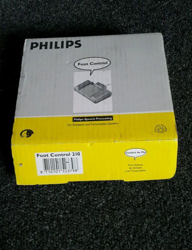 PHILIPS Foot Control 210 with box speech processing