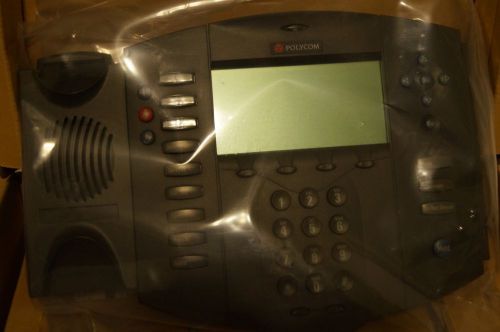 Polycom Soundpoint IP Phone Voip Business Phone 2201-11501-001 NIB