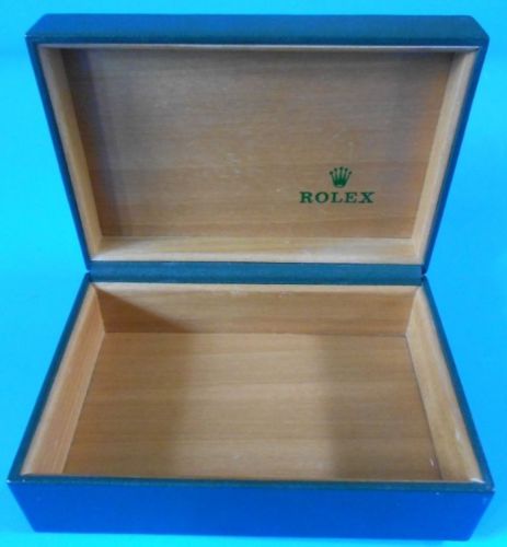 OLD USED WATCH BOX FOR ROLEX GENEVE SUISSE