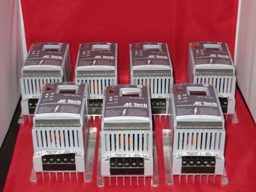 AC Tech Variable Speed AC Motor Drive SF105S (lot of 7)