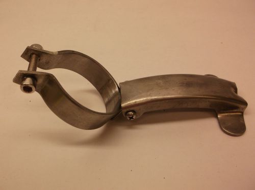 New 304 ss clamp-on spring latch 1-1/16&#034; - 1-1/4&#034; free ship (f13r) for sale