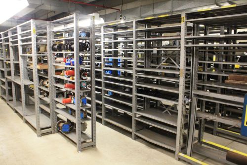 50 sections heavy duty industrial shelving racking crib warehouse storage for sale