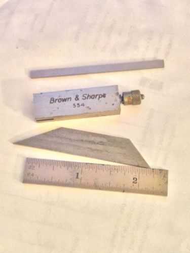 Brown and Sharpe # 554 Adjustable Square Machinist Die Tools Shop Precision