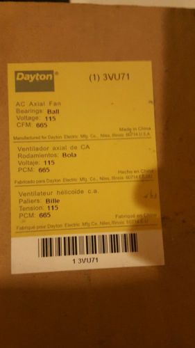 Dayton 3vu71 axial fan, 115vac for sale