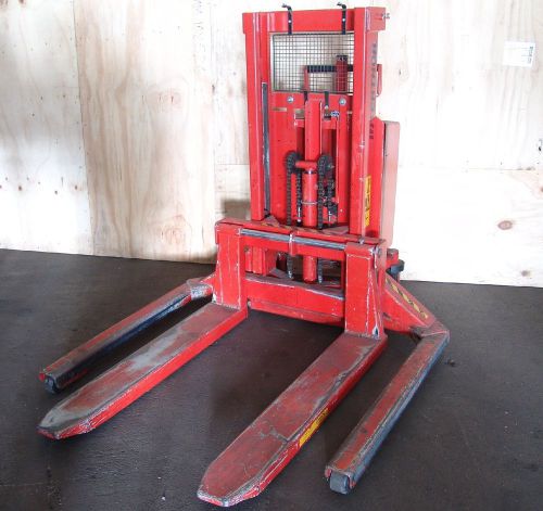 Interthor trans positioner straddle pallet lift 2200# battery operated for sale