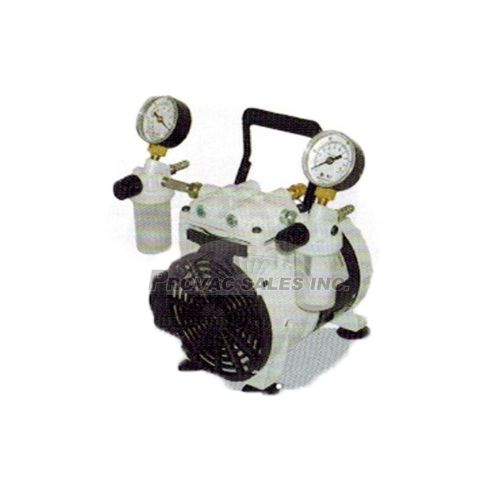 Welch 2546 Chemical Duty Dry Diaphragm Vacuum Pump, New