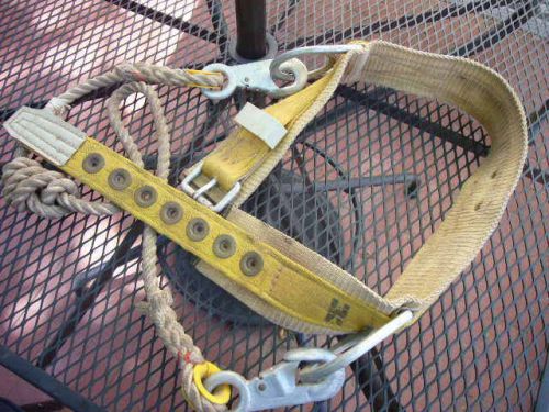 Miller 2na double d safety belt with safety rope - size medium for sale