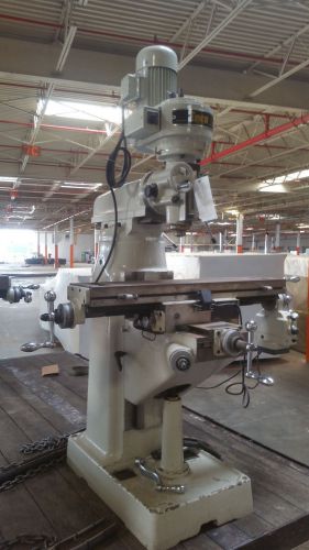 ENCO STEP HEAD MILING MACHINE WITH POWER FEED   KNEE MILL