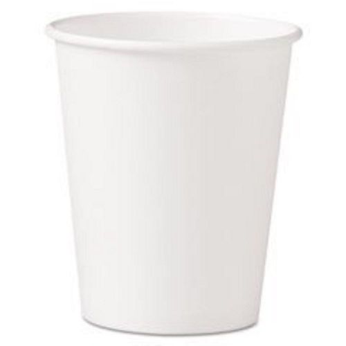 Solo Cup SCC370W Polycoated Hot Paper Coffee Cups, 10 oz, White, 1000 cups