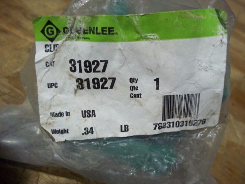 Greenlee 31927 Haines Cable Tray Roller Mounting Clip- NEW IN BAG WITH FREE SHIP