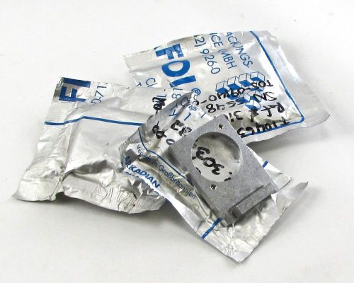 (3) Optical Window for Ultra Violet UV CaF2 Calcium Fluoride Mounted Broad Band