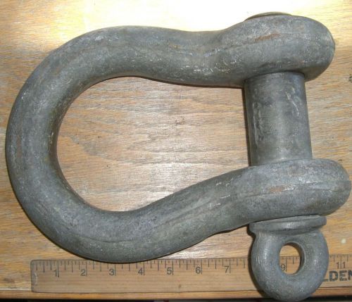 20 ton shackle anchor clevis - 1 1/2&#034; - with 2&#034; screw pin for sale