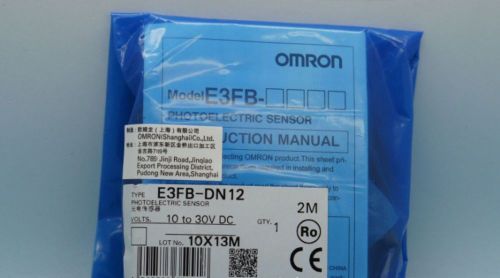 NEW IN BOX OMRON PLC Photoelectric Switch E3FB-DN12