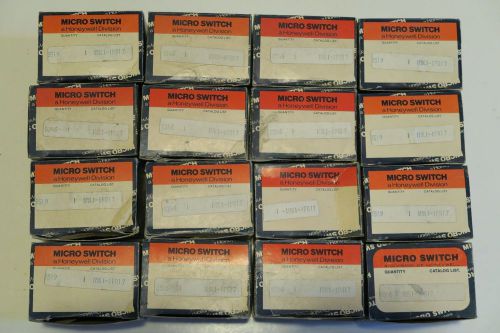 Micro Switch 1MK1-1PA17 Switch (Lot of 16)