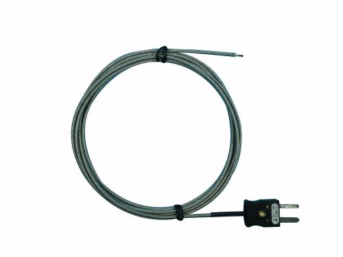 J Type Thermocouple Temperature Sensors with 3m lead and Connector - Special !!!