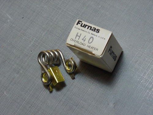 Furnas H40 OverLoad Heater Element NEW IN BOX!