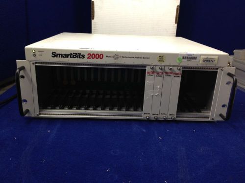 Spirent Smart Bits 2000 Performance Analysis System SMB-2000 Chassis