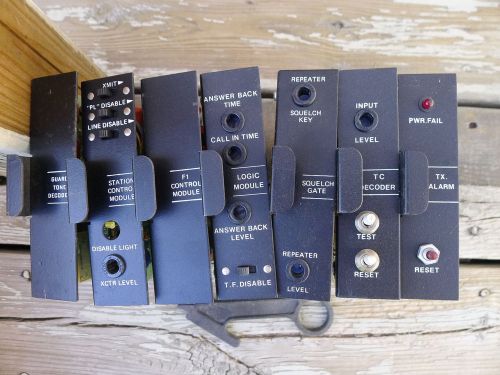 Lot of 7 motorola msr2000 micor? base station or repeater cards for sale
