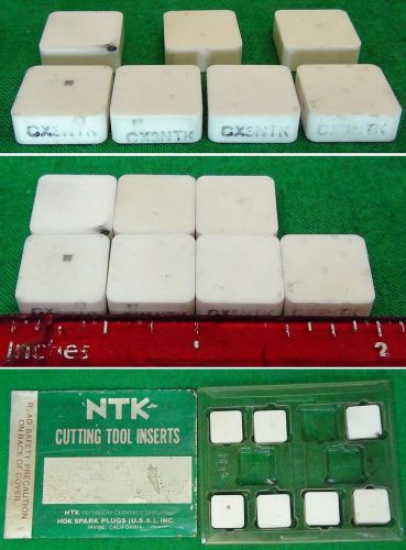 7 ntk ceramic inserts sng-434 cx3 machinist gunsmith milling turning lathe tools for sale