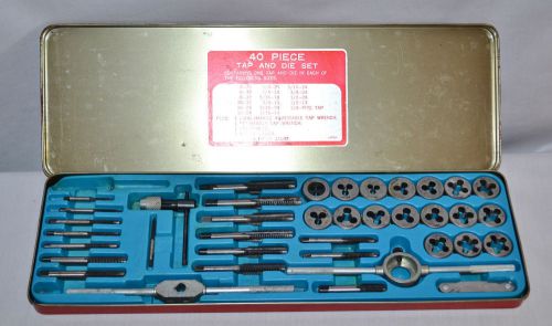 Vintage Tap &amp; Die Set - Japan - 40 Pieces plus