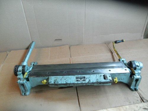 Pexto 30&#034; 63 F soft steel bar folder 22 GA Peck Stow  Wilcox brake bender