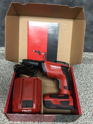 NEW Hilti SD 4500-A18 1- Charger 1-battery New Free Shipping NO BOX