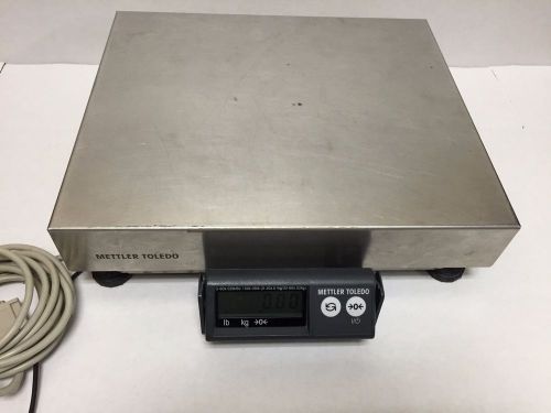 Mettler toledo ps60 shipping scale w/ stainless platted for sale