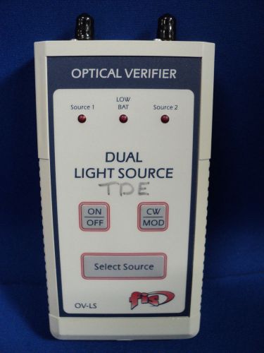 GOOD USED FIBER INSTRUMENT SALES / FIS OPTICAL LIGHT SOURCE OV-LS 9050-0000
