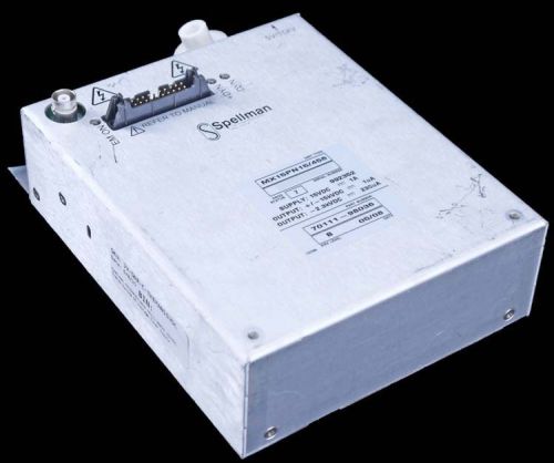 Spellman MX15NPN15/458 70111-98036 15kVDC Thermo Dynode DC Voltage Power Supply