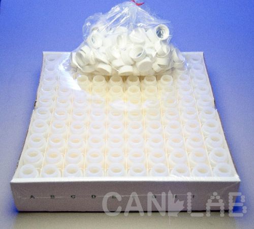 Vwr 20ml polyethylene scintillation vials w/caps (100ct) 66022-296 [cl343-344] for sale