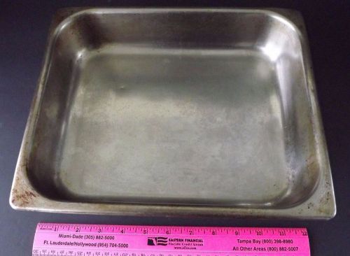 Stainless  Buffet Salad Bar Pan 4.3 Qts 34-4oz Steam Table Catering Deli Pan,