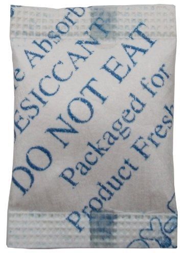 Dry-packs 1/2gm cotton silica gel packet, pack of 50 for sale