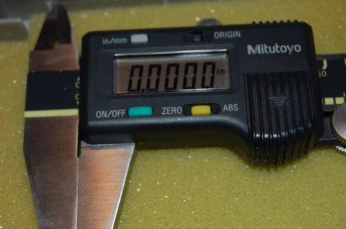 MITUTOYO - 500-195 - DIGITAL CALIPER, ABSOLUTE, 4IN, SS