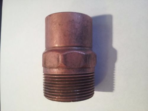 1-1/2&#034; Copper x Male Adapter