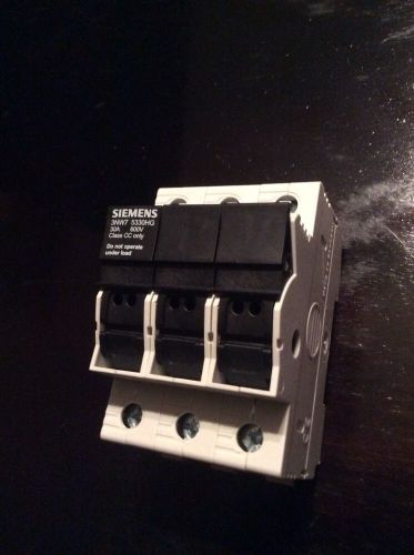 Siemens 3Nw7 5330Hg, 30 Amp Fuse Base