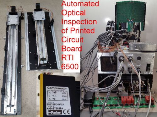 Automated optical inspection of printed circuit board rti 6500 for sale