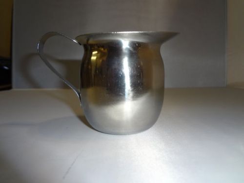 Browne-Halco SH272 Stainless Steel Bell Shaped Creamer with Mirror Finish, 8oz