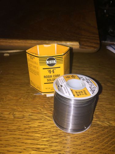 KESTER &#034;44&#034; ROSIN CORE SOLDER SN60PB40 DIA .062 CORE 66 1 LB Quantity 2