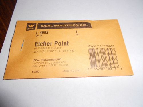 IDEAL ETCHER POINT L-4052 MADE IN USA