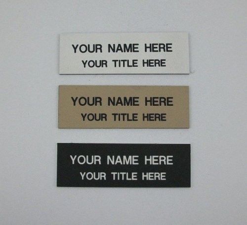 Personalized Engraved Name Tag