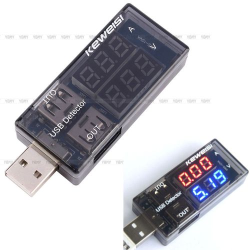 New USB Charger Doctor Current Voltage Detector Battery Tester meter Ammeter Hot