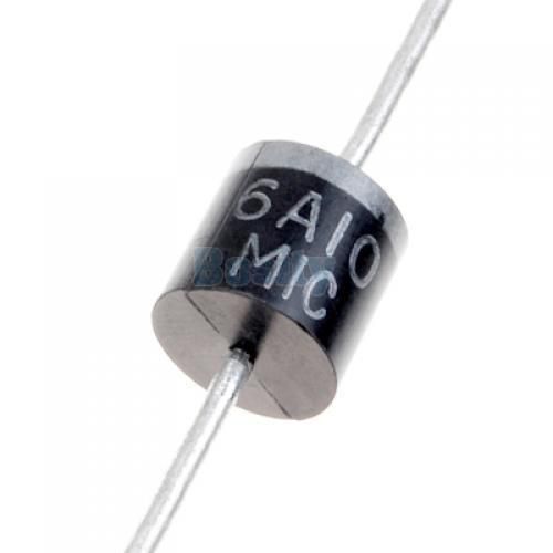 10 x r-6 1000v 6a axial rectifier diode 6 a 1000 v new for sale