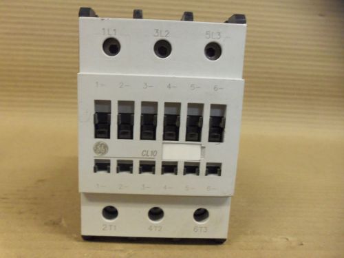 Ge cl10a300m contactor 600v 3 pole 110v-120v  coil for sale