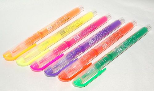 Zebra japan sparky-1 highlight pen highlighter 6 colors set for sale