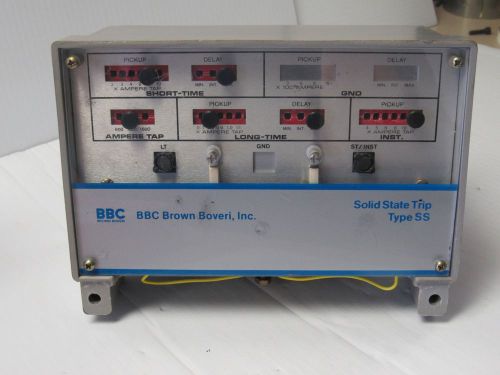 BBC BROWN BOVERI POWER SHIELD SOLID STATE TRIP UNIT 60990-3-T002 609903T002 USED