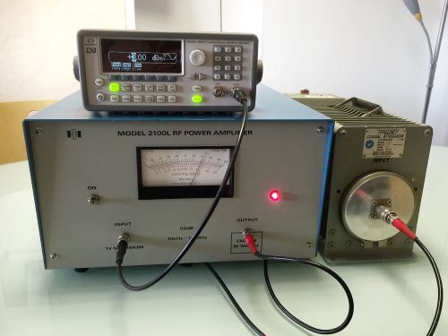 ENI 2100L,  RF Power Amplifier 10 kHz to 12 MHz, 100 W, 50 dB